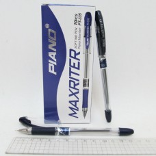 Ручка шариковая масляная "Piano" "Maxriter" PT-335, 0,6мм, синяя, с грипом