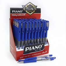 Ручка шариковая масляная "Piano"  РT-350, синяя, с грипом