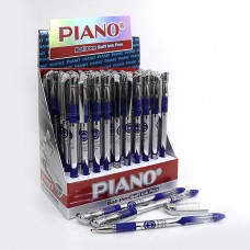 Ручка шариковая масляная "Piano" РТ-500, синяя, с грипом