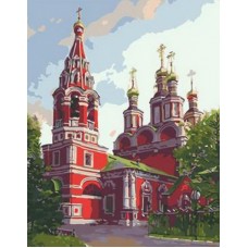 Раскраска по номера 40*50см J.Otten RA5059_O Церковь OPP холст на раме с краск.кисти