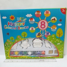 Набор для детского творчества 11911 Раскрась игрушку Happy 15шт.35*29см