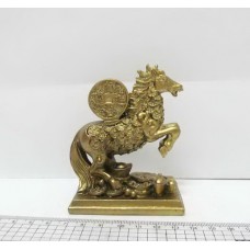 Фигурка керамическая 14530 Лошадь с монетами