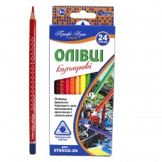 Набор цветных карандашей J.Otten 9402-24 Профи-Арт шестигранные 24цв.