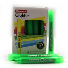 Текстовыделитель Luxor 4132T Gloliter флюорисцентный 1-3,5mm зелёный
