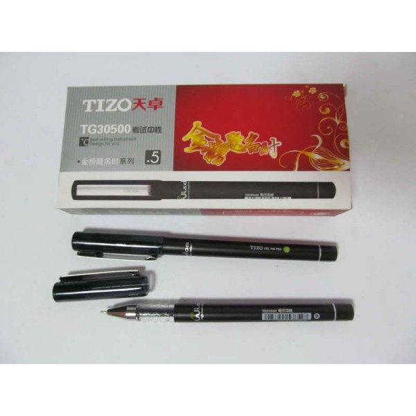 Ручка гелевая "Techjob" "Tizo-Wisdom" ТG30500-0,5мм  черная