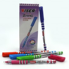 Ручка шариковая масляная Wiser Zivic 0,7мм синяя