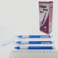 Ручка шариковая масляная Wiser Zossa 0,7мм c грипом синяя